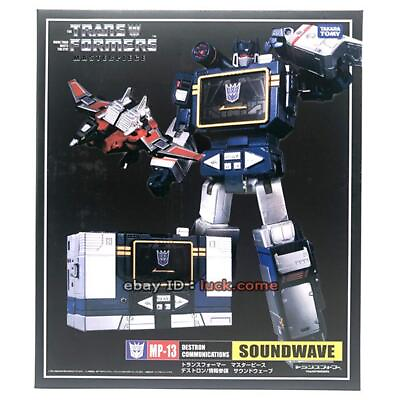 #ad Takara Tomy MP13 Soundwave Action Figure Masterpiece Robot Gift Toy KO.Ver $70.87