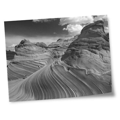 #ad 8x10quot; Prints No frames BW Paria Canyon Utah USA America #40915 GBP 4.99