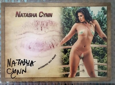 #ad NATASHA CYNN Autograph Card: 2019 Collectors Expo KISS Print VERY RARE $249.99