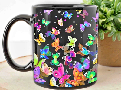 #ad #ad Butterfly Gift Mugs Butterfly Coffee Mug 11oz Butterfly Gifts for Women Butte $13.99