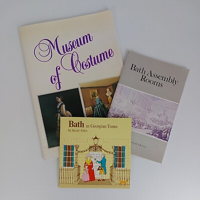 #ad Vintage Bath Travel Books; Museum of Costume In Georgian Times Assembly Rooms AU $46.99