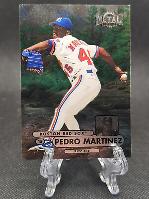 #ad 1998 Fleer Metal Universe Pedro Martinez #65 Boston Red Sox $1.99