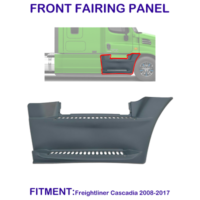 #ad Front Fairing Panel for Freightliner Cascadia 2008 2017 Passenger RH Side $399.99