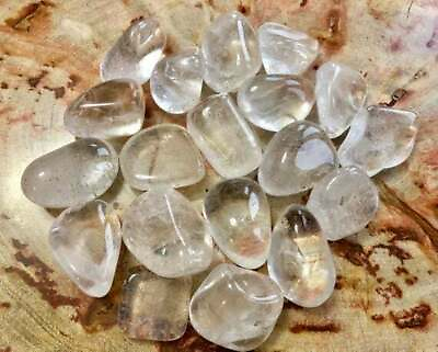 #ad 500 Cts Natural Healing Stone Crystal Quartz Tumble Loose Gems Lot $13.04