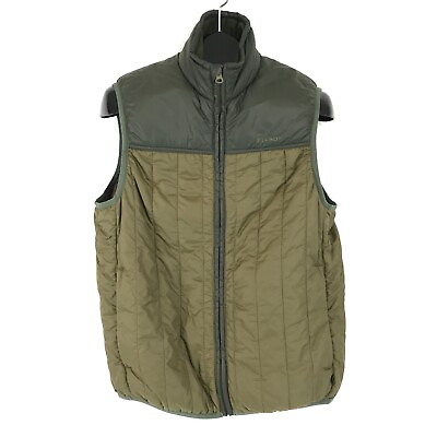 #ad Filson Ultra Light Vest Men#x27;s Size Small Field Olive PrimaLoft Insulated Outdoor $89.99