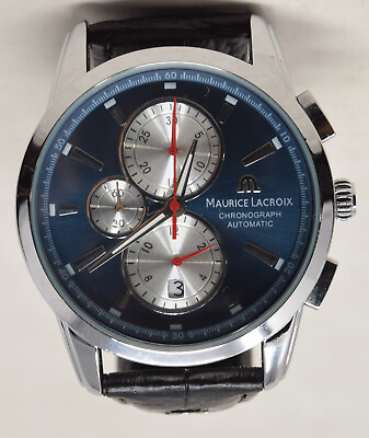 #ad Maurice Lacroix Pontos Automatic Chronograph PT6388 Mens Watch $1800.00