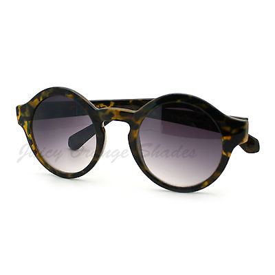 #ad Unisex Round Keyhole Sunglasses Vintage Retro Circle Frame UV400 $10.95