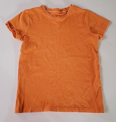 #ad Mini Boden Boy#x27;s Orange Solid T Shirt Size 7 8 Y $6.99