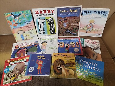#ad #ad Lot of 10 Spanish Espanol Learn to Read Child Kids Picture ESL Book MIX UNSORTED $44.39