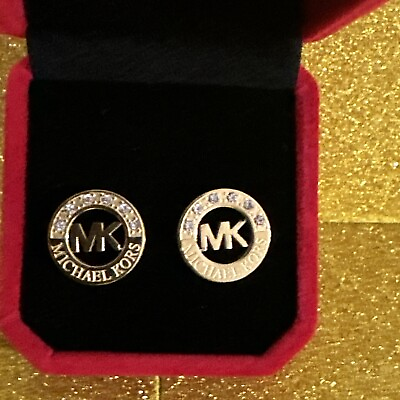 #ad Michael Kors coin earrings with stones $19.99