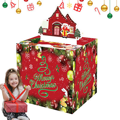 #ad Christmas Money Box for Cash Gift Pull Surprise Money Gift Boxes for Kids Adult $14.07