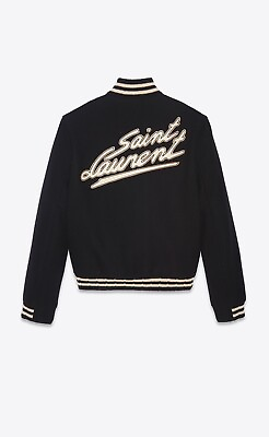 #ad saint laurent bomber jacket size M $149.99