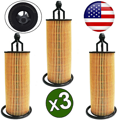 #ad x3 Oil Filter 68191349AB For Chrysler 300 Dodge Durango Jeep Grand Cherokee $12.22