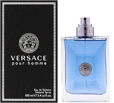 #ad Versace Pour Homme Signature 3.4 oz EDT Cologne for Men New In Box $29.99
