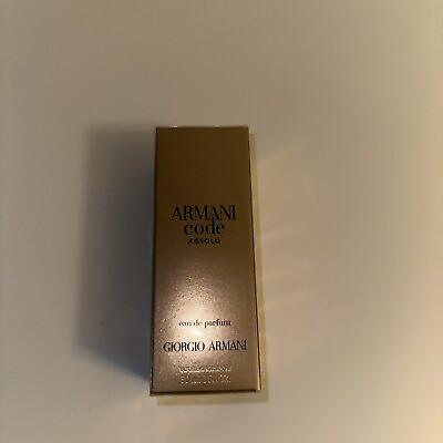 #ad Armani Code Absolu by Giorgio Armani for Women 1.0 oz EDP Spray Brand New $55.00