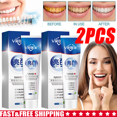 #ad Smile Doctor SP 4 Probiotic Rapid Whitening Toothpaste Nanb Whitening Toothpaste $14.98