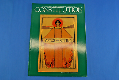 #ad CONSTITUTION MAGAZINE Quarterly Journal Volume 2 #2 Spring Summer 1990 Willkie $9.00