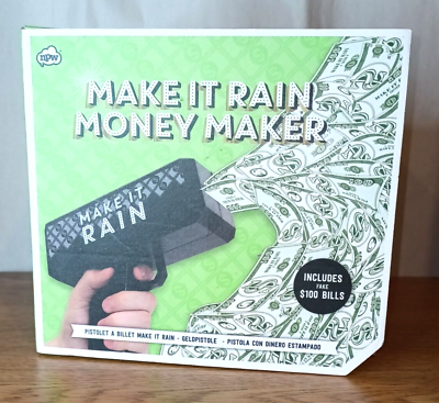 #ad Make it Rain Money Maker Money Dispenser Novelty Fun Gift Brand New $27.00