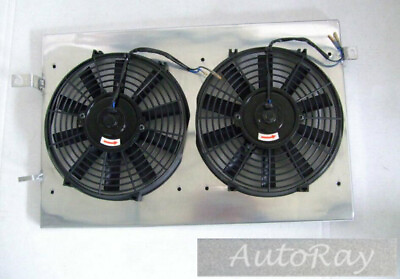#ad Aluminum Shroud amp; Fans For FORD MUSTANG GT GTS SVT 3.8 5.0 MT 1994 1995 $118.00