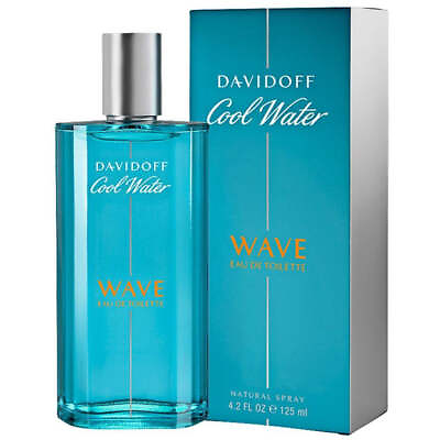 COOL WATER WAVE by Davidoff cologne for Men EDT 4.2 oz New In Box $28.98