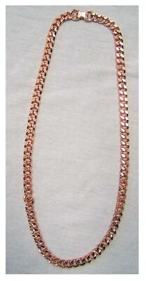 #ad #ad HEAVY CHAIN LINK PURE COPPER DELUXE MENS NECKLACE #576health pain relieve new $35.00