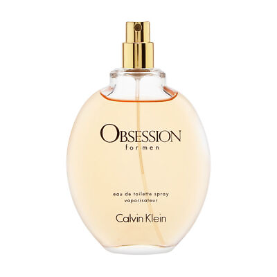 Obsession by Calvin Klein for Men 4.0 oz EDT Spray Tester Brand New $21.90