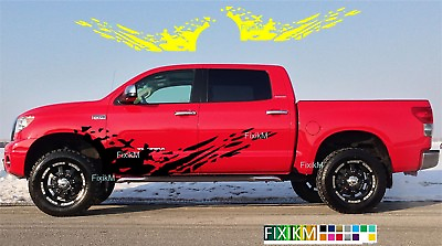 #ad ✔Side graphic vinyl decal MUD SPLASH stickers for Toyota TUNDRA TACOMA 4RUNNER $66.75