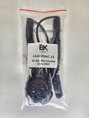#ad NEW ​Bendix King KAA0205NC 25 ​Noise Cancelling Speaker Microphone $35.00