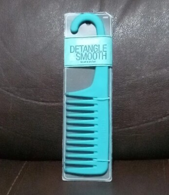 #ad Conair Detangle and Smooth Shower Comb 1 Count Blue L47 $7.64