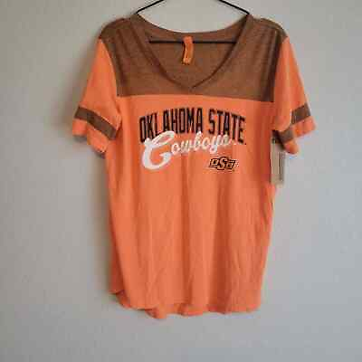 #ad Blue Eighty Four Womens Sz M Oklahoma State Cowboys OSU T Shirt NEW $16.56