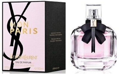 Mon Paris by Yves Saint Laurent Eau De Parfum 3oz 90ml Perfume New Sealed in Box $37.98