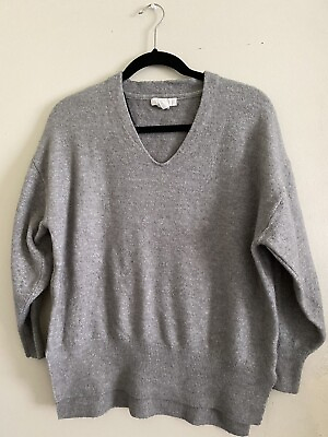 #ad gray oversized cashmere wool. $25.00