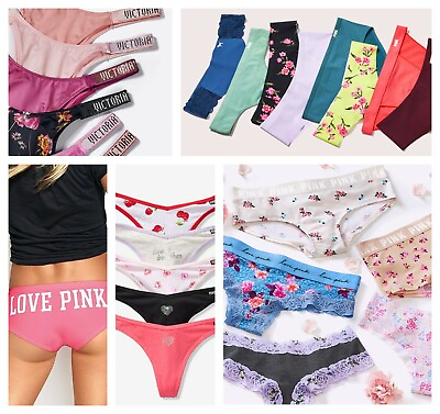 Victoria Secret Pink Underwear Panties ThongBoyshort HipsterBikinicheekster $10.99
