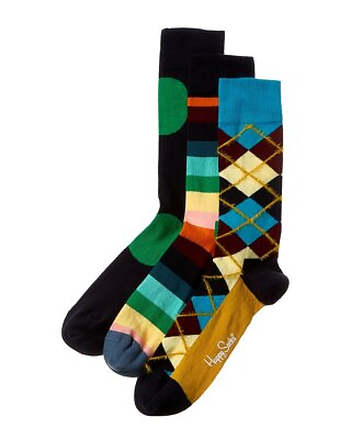 #ad #ad Happy Socks 3Pk Classics Socks Gift Set Men#x27;s 41 46 $19.99