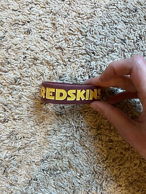 #ad Washington Redskins Silicone Rubber Bracelet Set $15.00