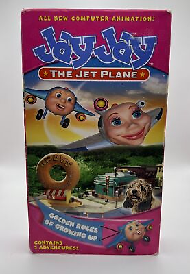 #ad Jay Jay the Jet Plane Golden Rules of Growing Up VHS 2003 Rare Kids Tape $17.99
