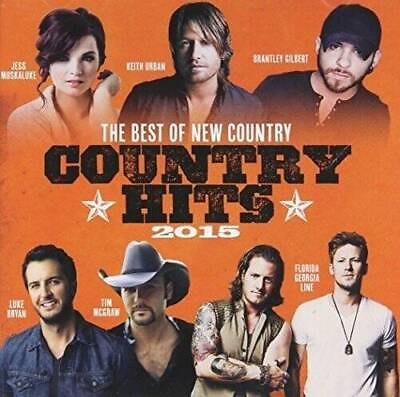 #ad Country Hits 2015 Various Audio CD By VARIOUS ARTISTS VERY GOOD $7.98