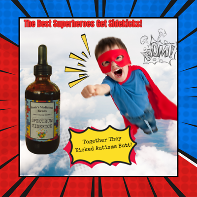 #ad Spectrum Sidekick Autism Aspergers ASD Organic Herbal Extract Glycerite $245.00