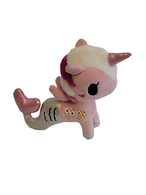 #ad Tokidoki Plush Unicorn Mermaid Pink Mermicorno quot;Gelatinaquot; Stuffed Animal $9.99