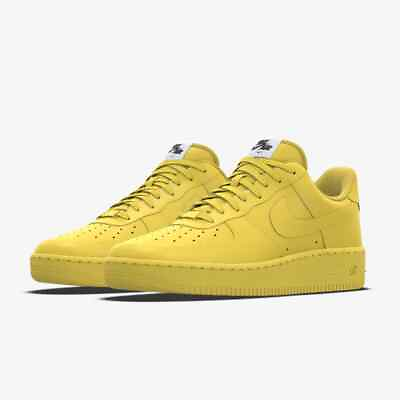 #ad Nike Air Force 1 Low PRM. Leather Triple Yellow Tour Yellow Classic All Sizes $185.00