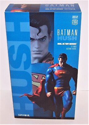 #ad SUPERMAN Batman Hush Medicom Toy DC Comics RAH Action Heroes Figure High Grade $279.99