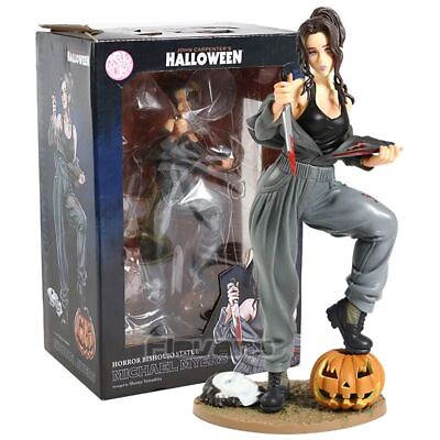 #ad Michael Myers Horror Bishoujo Action Figure Toy Gift Model 19cm With Box New $52.49