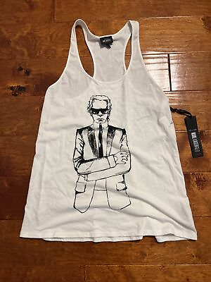 #ad Karl Lagerfeld for Macy’s Impulse Tee T Shirt Shirt Tank Top Size Small NWT $49.95