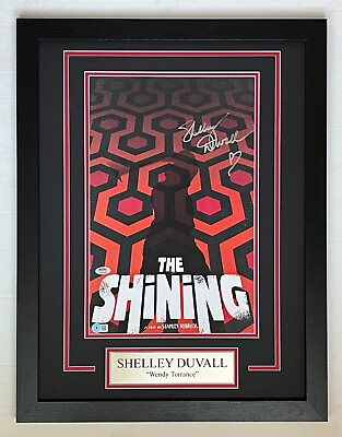 #ad Shelley Duvall Autograph Signed THE SHINING 12x18 Movie Framed Display BAS COA $172.00