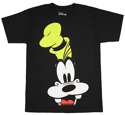 #ad Disney Goofy Shirt Men#x27;s Big Face Graphic Officially Licensed T Shirt $19.99