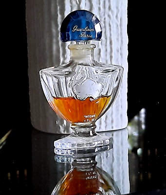 #ad #ad Vintage Shalimar Guerlain Paris Parfum 1 3 FL OZ Glass Bottle approx 1 3 full $39.00