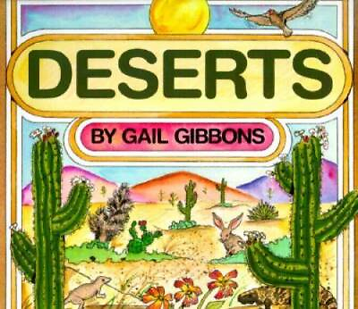 #ad Deserts Paperback By Gibbons Gail GOOD $3.80