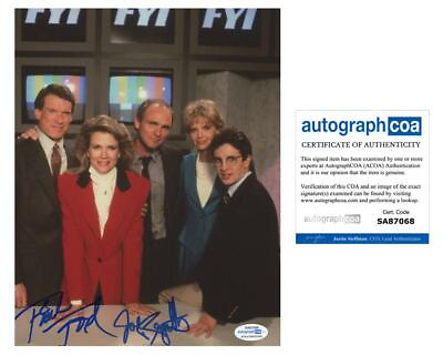#ad Faith Ford amp; Joe Regalbuto quot;Murphy Brownquot; AUTOGRAPHS Signed 8x10 Photo B ACOA $85.00