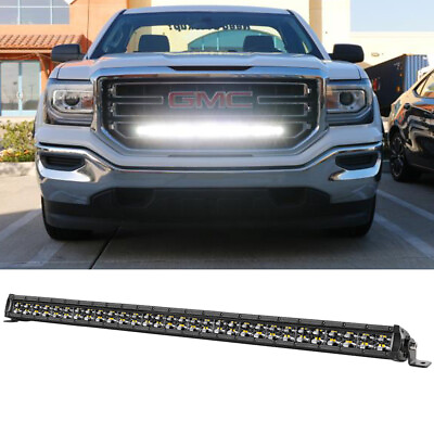 #ad For 14 18 GMC Sierra Behind Grille 300W 30 32quot;Inch LED Work Light Bar w Screws $69.95