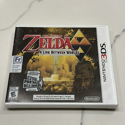 #ad The Legend of Zelda: A Link Between Worlds 3DS 2013 1st Print NEW SEALED NTSC $69.00